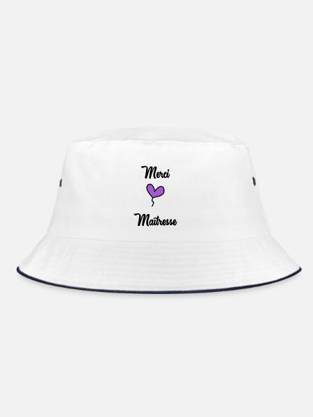 MAÎTRESSE. MERCI. MERCI MAÎTRESSE - Bob - blanc/marine