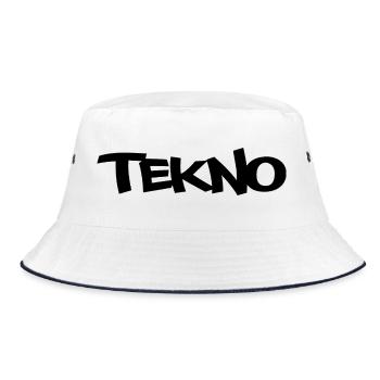 Shorts TEKNO (différentes couleurs) - Bob - blanc/marine - Devant