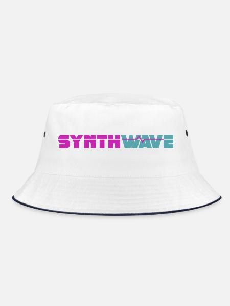 Synthwave - Bob - blanc/marine