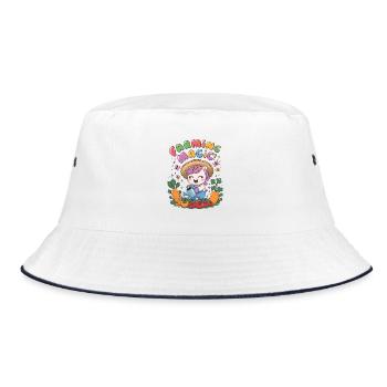 Farming Magic! - Bucket Hat - white/navy - Front