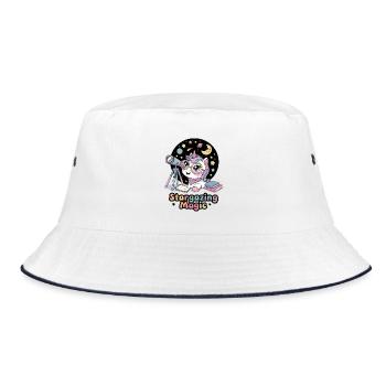 Stargazing Magic - Bucket Hat - white/navy - Front
