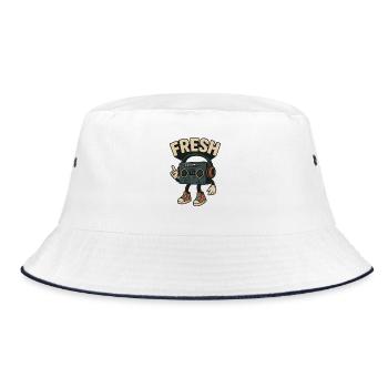 Fresh - Bucket Hat - white/navy - Front