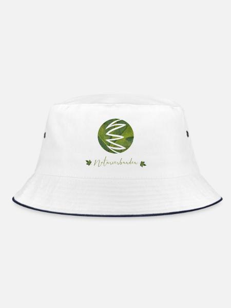 naturverbunden Naturliebhaber Natur - Bucket Hat - Weiß/Navy