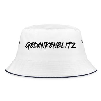 Geht so - Bucket Hat - Weiß/Navy - Vorne