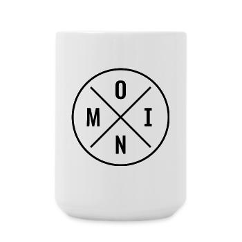 MOIN - Große Tasse 440 ml - Weiß - Vorne
