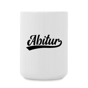 Abitur Abi - Große Tasse 440 ml - Weiß - Vorne