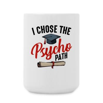 Psychologe - Große Tasse 440 ml - Weiß - Vorne