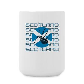 cornemuses - Grande tasse 440 ml - blanc - Devant