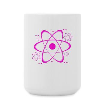 physicist - Large Mug 440 ml - white - Front