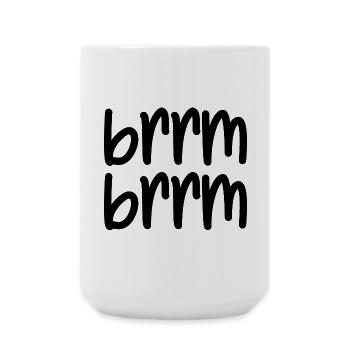 brrm brrm - Large Mug 440 ml - white - Front