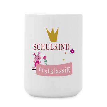 Écolier de première classe - Grande tasse 440 ml - blanc - Devant