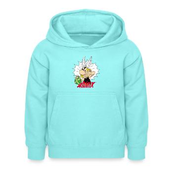 Asterix & Obelix Weg Von Meinem Zaubertrank - Kinder Hoodie - Pfefferminze - Vorne - AI Model Kid Female (0cm)