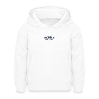 Spiekeroog Koordinaten Nordsee - Kinder Hoodie - Weiß - Vorne - AI Model Kid Female (0cm)