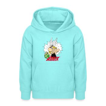 Asterix & Obelix - Asterix With Elixir - Teen Hoodie - peppermint - Front - AI Model Teenager Male dark (155cm)