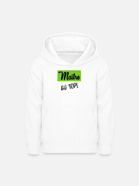 MEISTER - Teenager Hoodie - Weiß