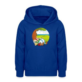 Asterix & Obelix Machen Siesta Mit Idefix - Teenager Hoodie - Royalblau - Vorne - AI Model Teenager Male light (155cm)