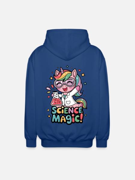 Science Magic! - Unisex Hooded Jacket - royal blue
