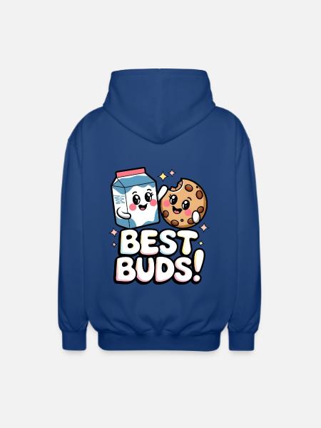 Best Buds! - Unisex Hooded Jacket - royal blue