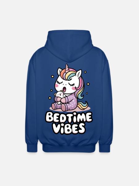 Vibrations du coucher - Veste à capuche unisexe - bleu royal