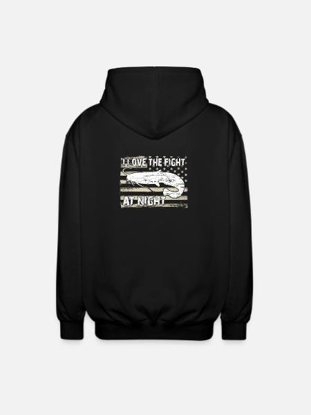 Poisson-chat - Veste à capuche unisexe - noir