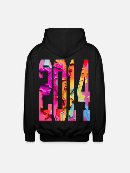 BUNT 12TH BIRTHDAY 2014 - Unisex Hooded Jacket - black