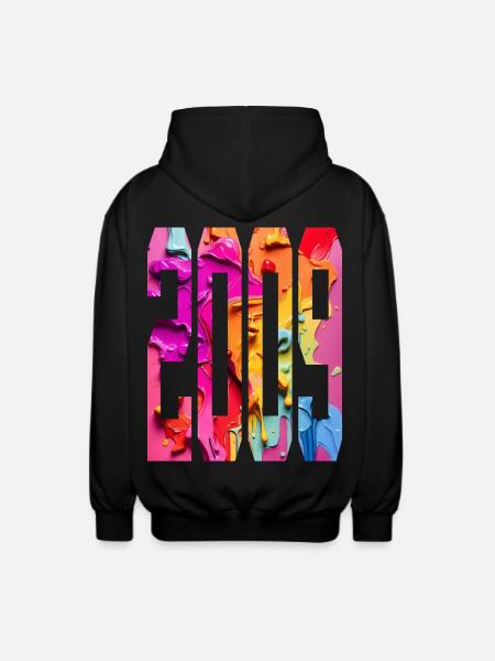 BUNT 17TH BIRTHDAY 2009 - Unisex Hooded Jacket - black