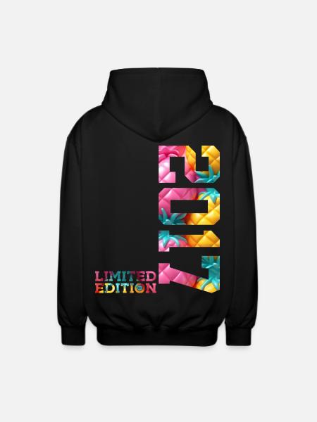9TH BIRTHDAY LIMITED EDITION 2017 - Unisex Hooded Jacket - black