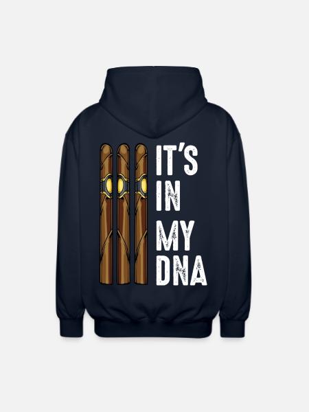 Zigarre - Unisex Kapuzenjacke - Navy