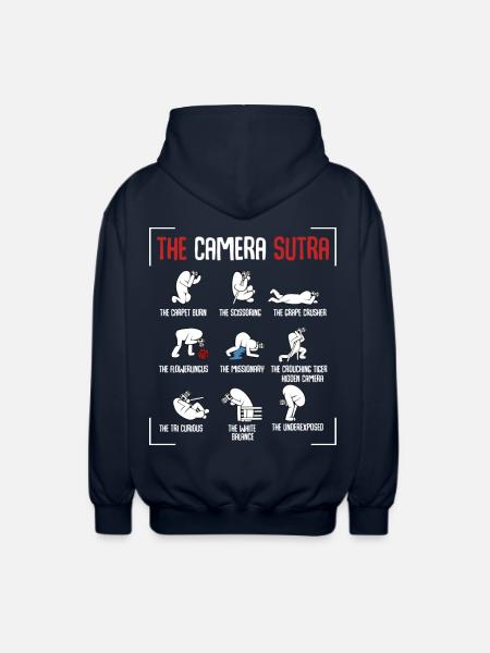 photographer - Unisex Hooded Jacket - navy