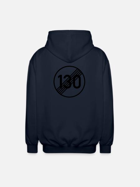UNLIMITED 130 by Unlimited Apparel - Unisex Hooded Jacket - navy