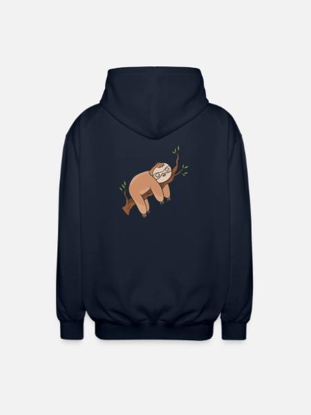 Faultier - Unisex Kapuzenjacke - Navy