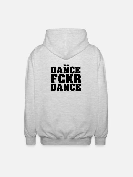 Danse Fckr Danse - Veste à capuche unisexe - gris clair chiné