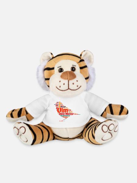 Ulmer Spatz - Plüschtiger - Weiß