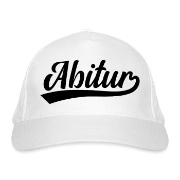 Abitur Abi - Bio-Baseballkappe - Weiß - Vorne