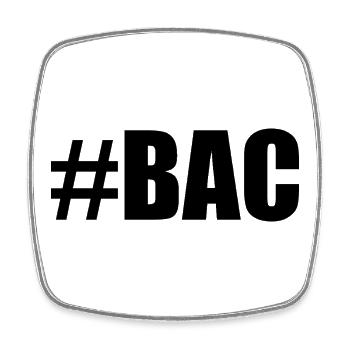 FERRY. BACCALAUREAT. PATENT. DNB. EXAMINATION. WELL DONE - Square fridge magnet - white - Front