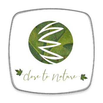 naturverbunden Naturliebhaber Natur - Viereckiger Kühlschrankmagnet - Weiß - Vorne