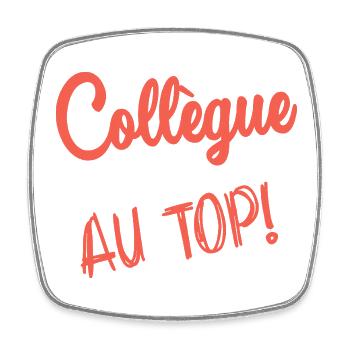 COLLEGUE. DEPART. EMPLOI. HUMOUR. MANAGER. CHEF - Magnet carré - blanc - Devant