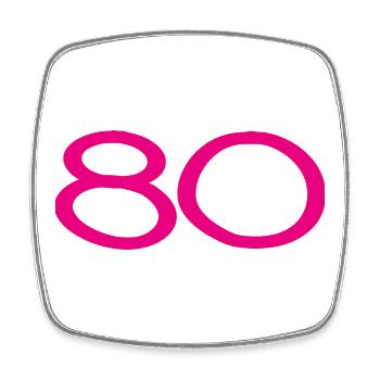 HAPPY BIRTHDAY. HAPPY BIRTHDAY. ANNIVERSARY. - Square fridge magnet - white - Front