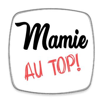 OMA. MUTTERTAG. ALLES GUTE ZUM OMA-TAG - Viereckiger Kühlschrankmagnet - Weiß - Vorne
