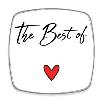 RETIREMENT. COLLEAGUE. RETIREMENT. RETIRED. RETIREMENT. - Square fridge magnet - white - Front
