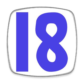 ALLES GUTE ZUM GEBURTSTAG. ALLES GUTE ZUM GEBURTSTAG. JAHRESTAG. - Viereckiger Kühlschrankmagnet - Weiß - Vorne