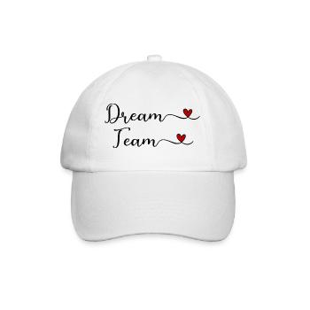 Équipe de rêve - Casquette classique - blanc/blanc - Devant