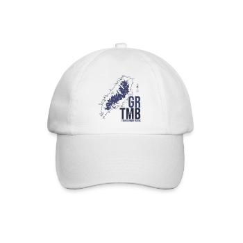 Tour du Mont Blanc GR TMB Trek Randonnée Alpes - Casquette classique - blanc/blanc - Devant