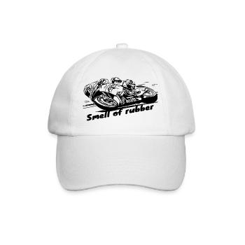 Drahtlinien-Motorrad Xtreme - Baseballkappe - Weiß/Weiß - Vorne