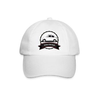 500 - Baseball Cap - white/white - Front
