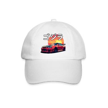 R34 Sunset - Baseball Cap - white/white - Front