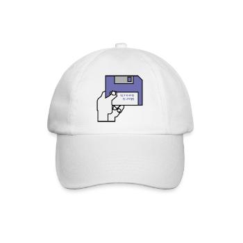 Work bench - Baseball Cap - white/white - Front