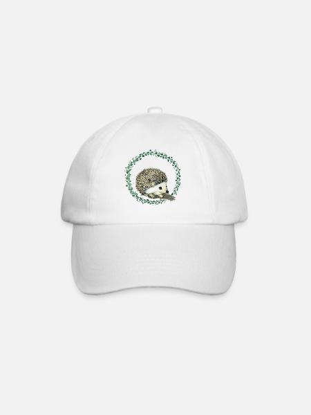 Hérisson - Casquette classique - blanc/blanc