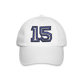 15. 15 YEARS. 15th ANNIVERSARY. 15 YEAR ANNIVERSARY. - Baseball Cap - white/white - Front