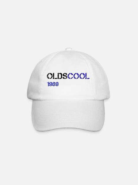 1969 olds cool - Baseballkappe - Weiß/Weiß